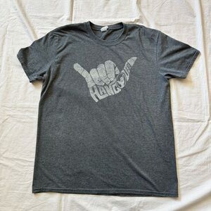 Hangout Music Festival 2016 graphic t-shirt, grey, short sleeve, crewneck